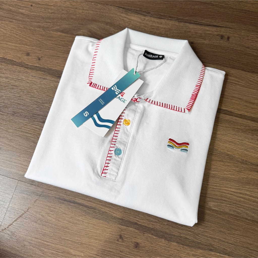 Áo Thun Viền Chỉ Thêu Thanh Lịch, Chất Cotton Mềm Mịn, Có Kèm Hình Thật.