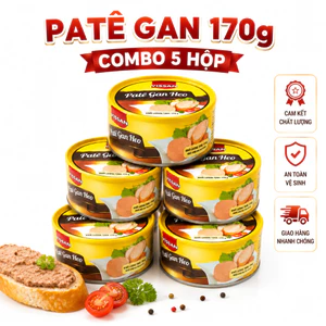 Patê Gan Heo Vissan – Date 2028, HSD 36 Tháng, Ăn Liền Tiện Lợi