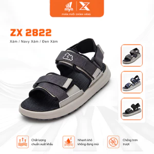 Giày Sandal Nam Nữ 2 Quai Ngang Đế Bằng Đi Học, Êm Nhẹ, Chống Trượt