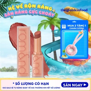 Son Thỏi Siêu Lì Cao Cấp Hàn Quốc Romand New Zero Matte Lipstick 3g ThegioiSkinfood