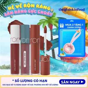 Son Kem Lì Hàn Quốc Romand Zero Velvet Tint 5.5g (05 Đỏ Gạch, 06 Đỏ Nâu, 20 Đỏ Trầm) ThegioiSkinfood