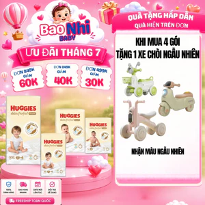 COMBO 4 Tã / Bỉm Quần Huggies Skin Perfect Size M98/L88/XL72/XXL64, An toàn cho da trẻ