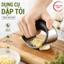 Combo 3 cái Dụng cụ dập tỏi, ép tỏi, nghiền tỏi inox, dụng cụ nghiền tỏi bằng thép không gỉ