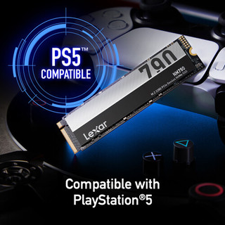 Ổ cứng SSD Lexar NM790 M.2 2280 Gen4x4 NVMe 512GB/ 1TB, Tốc độ đọc 7400Mb/s, Bảo hành 3 năm