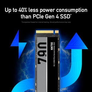 Ổ cứng SSD Lexar NM790 M.2 2280 Gen4x4 NVMe 512GB/ 1TB, Tốc độ đọc 7400Mb/s, Bảo hành 3 năm