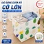 Combo 2 cái Giỏ đựng quần áo bằng vải cỡ lớn 100 lít, túi đựng chăn gấp gọn 50x50x40 cm