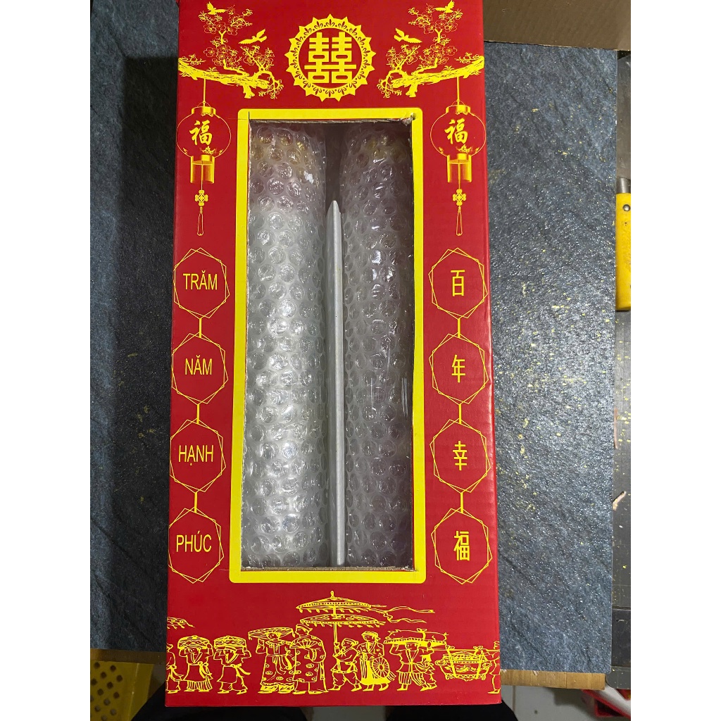 (màu Hồng) Nến Cưới Rồng Phụng Cao Cấp | Đèn Cầy Cưới Long Phụng | Lễ Gia Tiên - Ăn Hỏi - Huỳnh Gia Candle