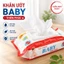 Combo 3 Gói khăn ướt Baby Thiên Phúc Vitamin E cho bé (300 tờ)