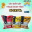 Cát đất sét than hoạt tính PI CAT 9L cho mèo - Túi 4kg
