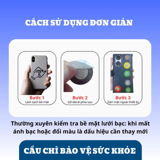 [VIỆN KHOA HỌC] Cầu Chì G9 Thanh Niên - Huy Hiệu Ngăn Sóng Điện Từ, Bảo Vệ Não Bộ & Giảm Nóng Máy