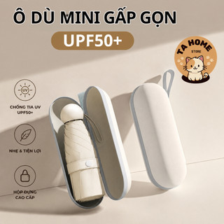 Ô Dù Mini gấp gọn để túi chống tia uv cao cấp, siêu gọn che nắng mưa khi đi du lịch, đi học, văn phòng
