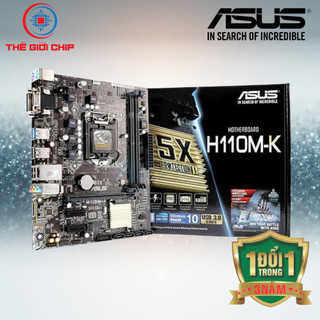 Mainboard ASUS H110M-K DDR4 | LGA 1151, mATX, 2 khe RAM l like new bảo hành 36 thánh bởi nhà cung cấp