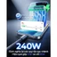 Cáp sạc nhanh LISEN USB-C to USB-C 240W PD3.1 dài 2M chip E-Marker 3.0 cho iPhone/MacBook/iPad/Samsung