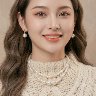 [ DAISYN ] N430 choker dây chuyền mang áo dài , vòng cổ hạt Ngọc 2 sợi sang trọng cho nữ
