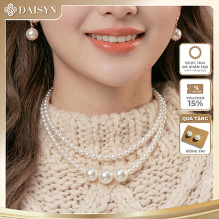 [ DAISYN ] N430 choker dây chuyền mang áo dài , vòng cổ hạt Ngọc 2 sợi sang trọng cho nữ