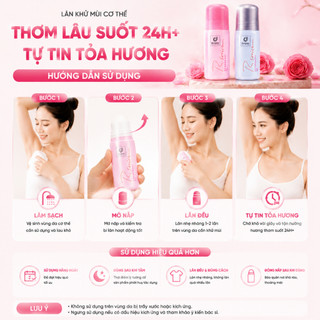 Lăn Nách Khử Mùi Rseries Hương Nước Hoa 50g – Ngăn Mồ Hôi, Khử Mùi, sạch mùi suốt 24H
