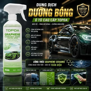 Dung Dịch Dưỡng Bóng Ô Tô Cao Cấp - TOPDA Graphene Ceramic Coating Spray 500ml