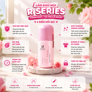 Lăn Nách Khử Mùi Rseries Hương Nước Hoa 50g – Ngăn Mồ Hôi, Khử Mùi, sạch mùi suốt 24H