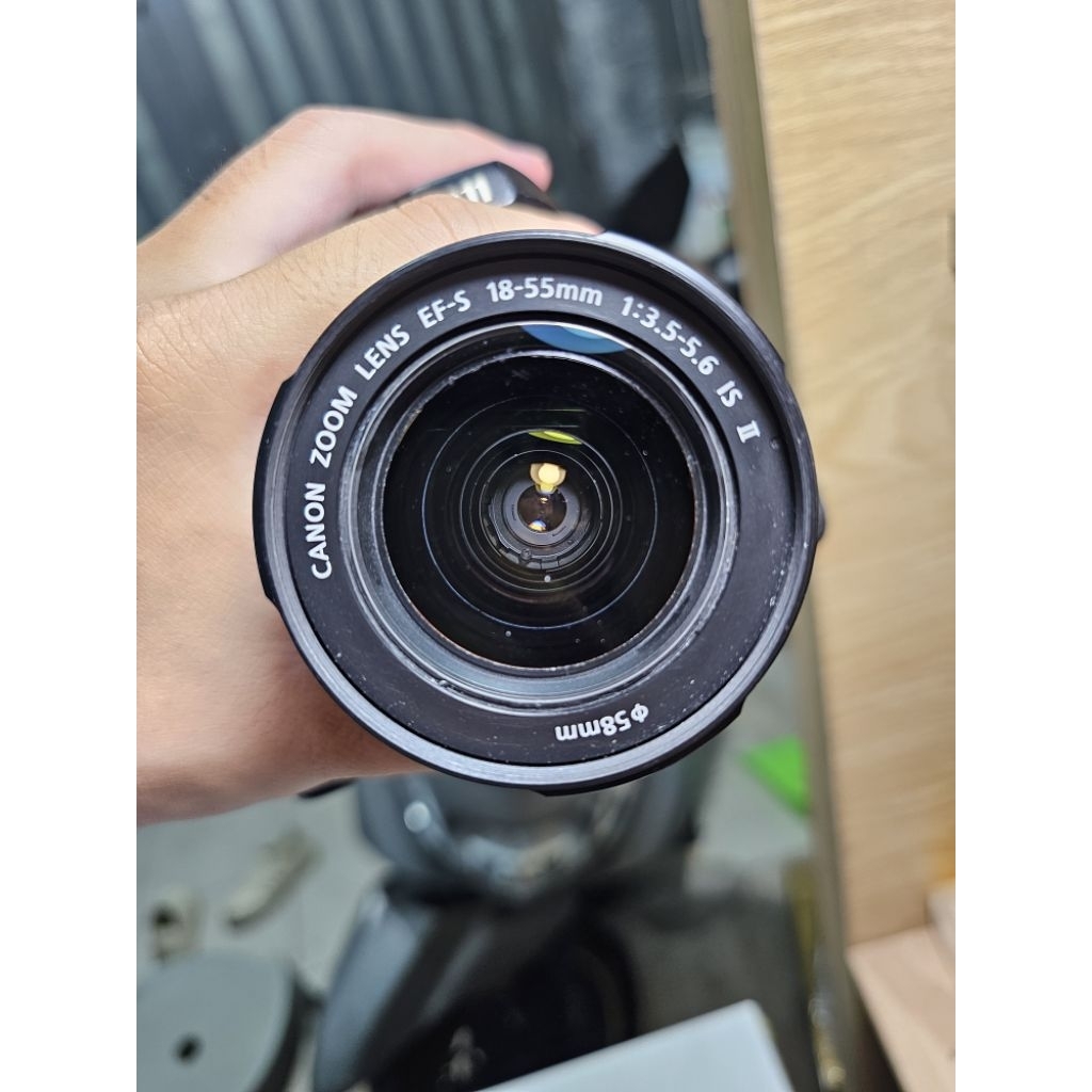 Máy ảnh Canon 750D + Lens 18 55 IS 2