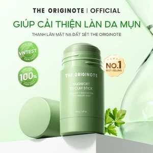 Thanh lăn mặt nạ đất sét The Originote se khít lỗ chân lông cải thiện mụn làm sạch sâu Clay Mask Stick 40g