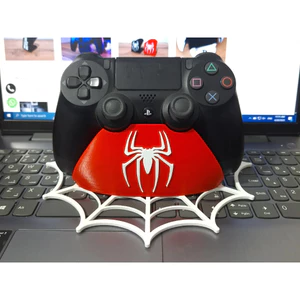 Giá Đỡ Tay Cầm PS4/Xbox Hình Logo Spider-Man In 3D Decor Gaming PLA Cao Cấp