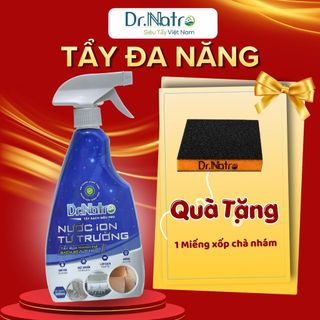 Siêu Tẩy Đa Năng Dr.Natro Làm Sạch Mọi Bề Mặt, Khử Khuẩn 500ml Tẩy Dầu Mỡ, An Toàn Da Tay.