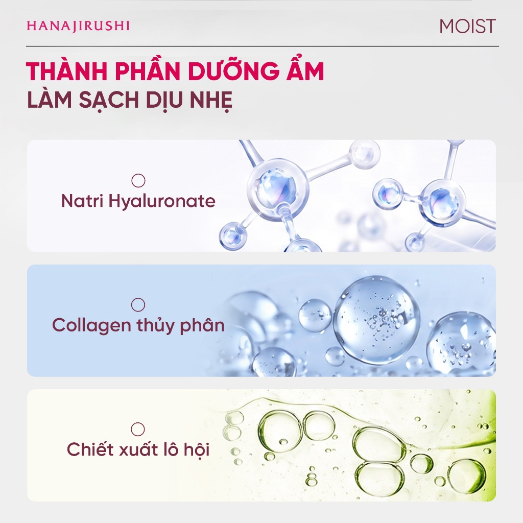 [Live KOL] Nước Tẩy Trang Làm Sạch Sâu Hanajirushi Deep Cleansing Lotion Ma 380ml Cho Mọi Loại Da