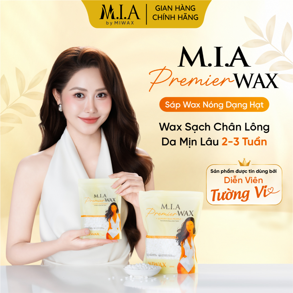 Sáp Wax Lông Nóng M.I.A WAXING by MIWAX - Wax Lông Nách, Wax Tay Chân, Wax Bikini, Sáp Wax Toàn Thân
