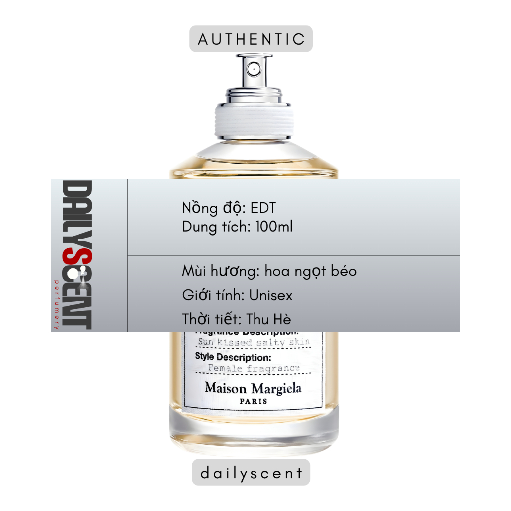 Nước hoa Beach Walk MMP 100ml  | Nước hoa Nữ| Nước hoa mùi mát| Nước hoa ngày nóng| Dailyscent