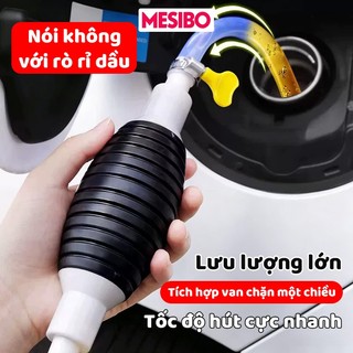 Ống Bơm Tay Kèm Ống Hút Nhựa Hút Xăng Dầu, Van Chỉnh Lưu Lượng Và Khóa Chống Rò Rỉ