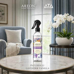 Xịt thơm phòng Areon Home Patchouli Lavender Vanilla 300ml – Khử mùi, hương thơm sang trọng