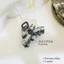 Kẹp Càng Cua HimHip Composite Đính Hạt Trắng Thanh Lịch