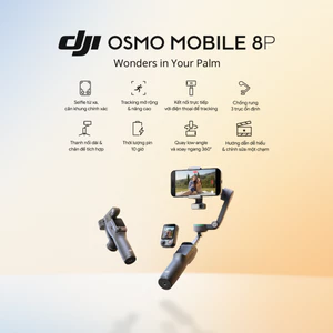 Gimbal DJI Osmo Mobile 8P - Gậy Chống Rung Điện Thoại Chính Hãng Thời Đại Công Nghệ BH 12 Tháng