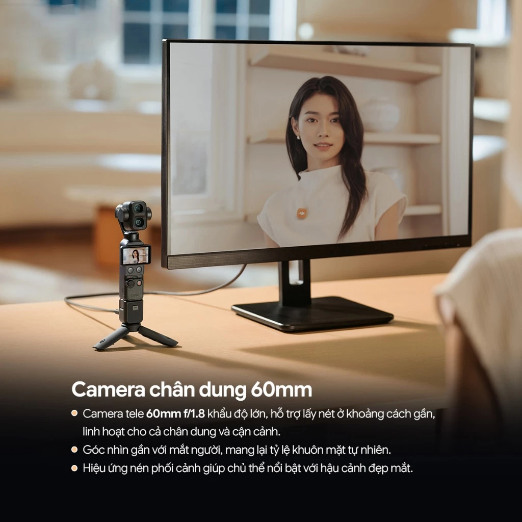 DJI Osmo Pocket 4P | Gimbal Camera Kép Bỏ Túi Chuẩn Điện Ảnh | Camera Vlog 4K | CMOS 1-inch
