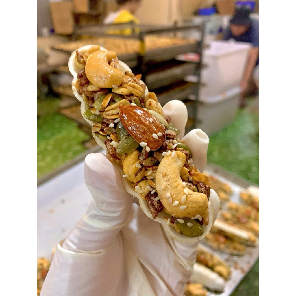 Bánh thuyền mix hạt dinh dưỡng túi 500gr
