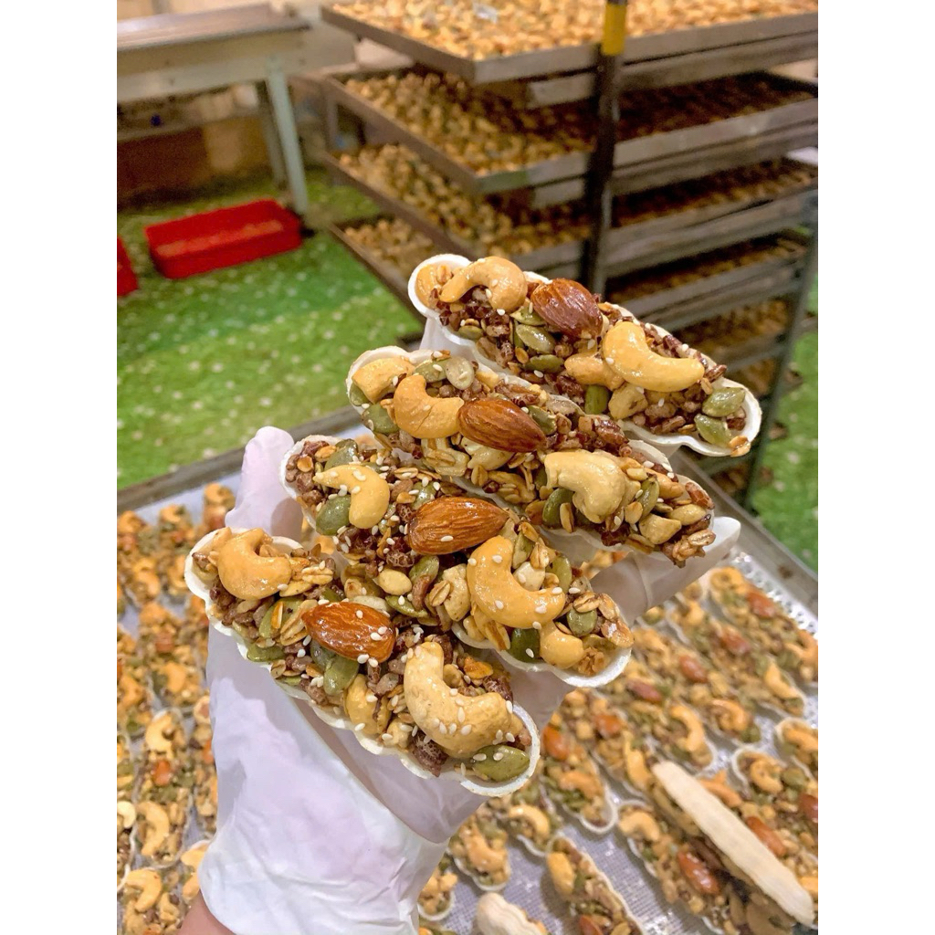 Bánh thuyền mix hạt dinh dưỡng túi 500gr