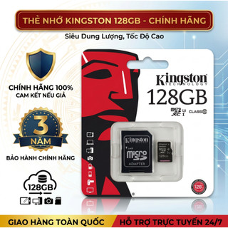 Thẻ Kingston 100% chính hãng SD / TF lưu trữ dữ liệu thẻ lưu trữ 32GB 64GB 128GB 256GB 512GB mini cắm và chạy đầu r