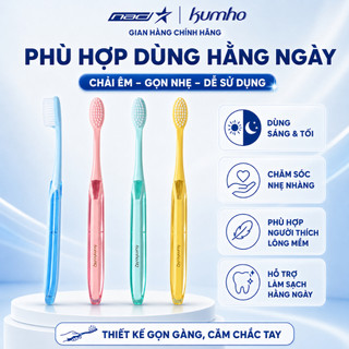 Bàn Chải Đánh Răng Kumho HQ5 Sợi Tơ Siêu Mảnh Lông Siêu Mềm Làm Sạch Kẽ Răng Bảo Vệ Nướu