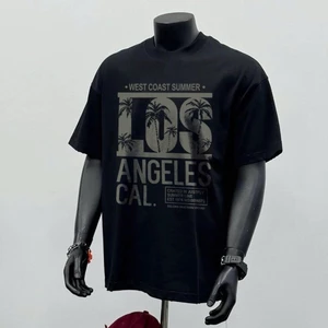 Áo thun Stee Cổ tròn LOS CAL Localbrand ICVCVNI Unisex
