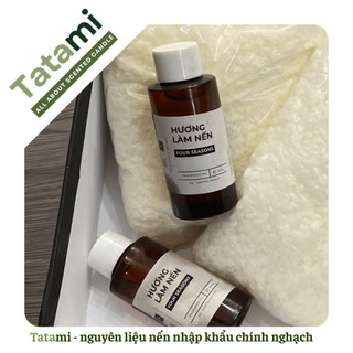 Set Nguyên Liệu Tatami Tự Làm Nến Thơm Handmade, Bộ Kit DIY Làm Nến Thơm Cho Người Mới