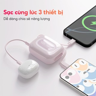 【 CCC】Handin sạc dự phòng 10000mAh PD 35W sạc nhanh cho iPhone 17/16/15/14 Android bảo hành 2 năm thiết kế nhỏ gọn