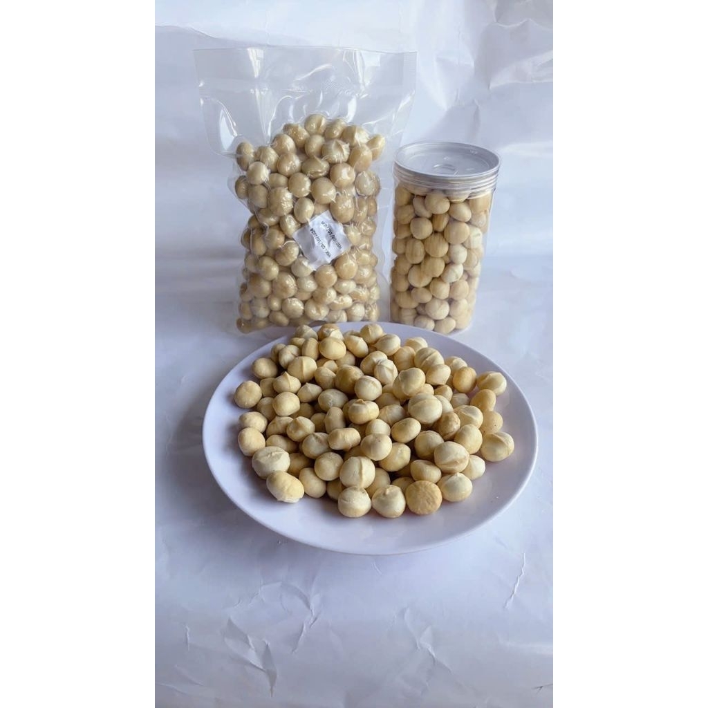 500G Nhân Hạt Macca Sấy Thơm Ngon Béo Ngậy Nhiều Dinh Dưỡng, Làm Sữa Hay Ăn Liền Đều Ngon - Xưởng Hạt Dinh Dưỡng Bảo Tâm