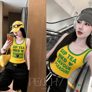 [MỞ BÁN - BST HÈ PEACHY] Áo Thun Tank Top Nữ Form Tôn Dáng PEACHY - Cotton Co Giãn 4 Chiều Mềm Mát - Thiết Kế Trẻ Trung