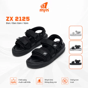 Giày Sandal Nam Nữ Unisex 2, Quai Ngang Đế Bằng, Streetwear Dép Quai Hậu Cá Tính