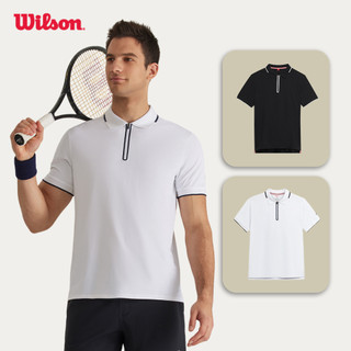 Wilson Advantage Zip Polo Áo Polo Thể Thao Nam WM00261511