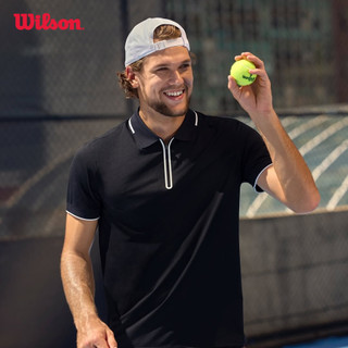 Wilson Advantage Zip Polo Áo Polo Thể Thao Nam WM00261511