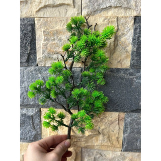 Cành Tùng La Hán Giả Trang Trí Nhà Cửa [3 Mẫu] Cành Cao, Cụm Điểm, Rủ Dài - Cây Tiểu Cảnh Nhựa PVC Bọc Kẽm