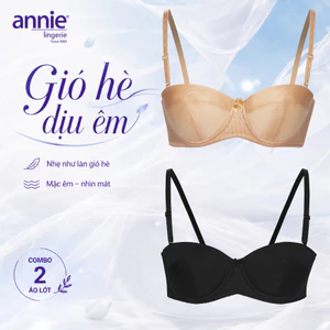 Combo 2 Áo Ngực Nữ annie lingerie BRA8149 Đệm Mỏng Nâng Đẩy Siêu Nhẹ, Áo Lót Nâng Ngực Tạo Khe Tự Nhiên