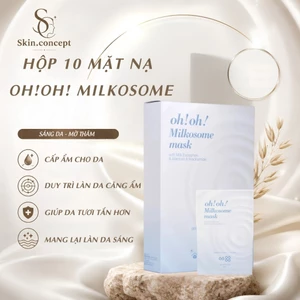 Hộp 10 Miếng Mặt nạ Oh!Oh! Milkosome Mask, mặt nạ phục hồi sinh học chuyên sâu