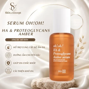 Tinh Chất Dưỡng Ẩm Và Căng Mướt oh!oh! HA & Proteoglycans Amber Serum 30ml